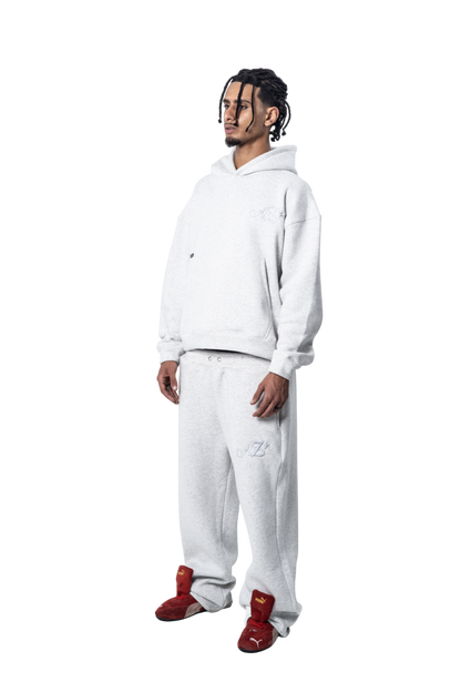 SLEEK GREY HOODIE SET - UNISEX