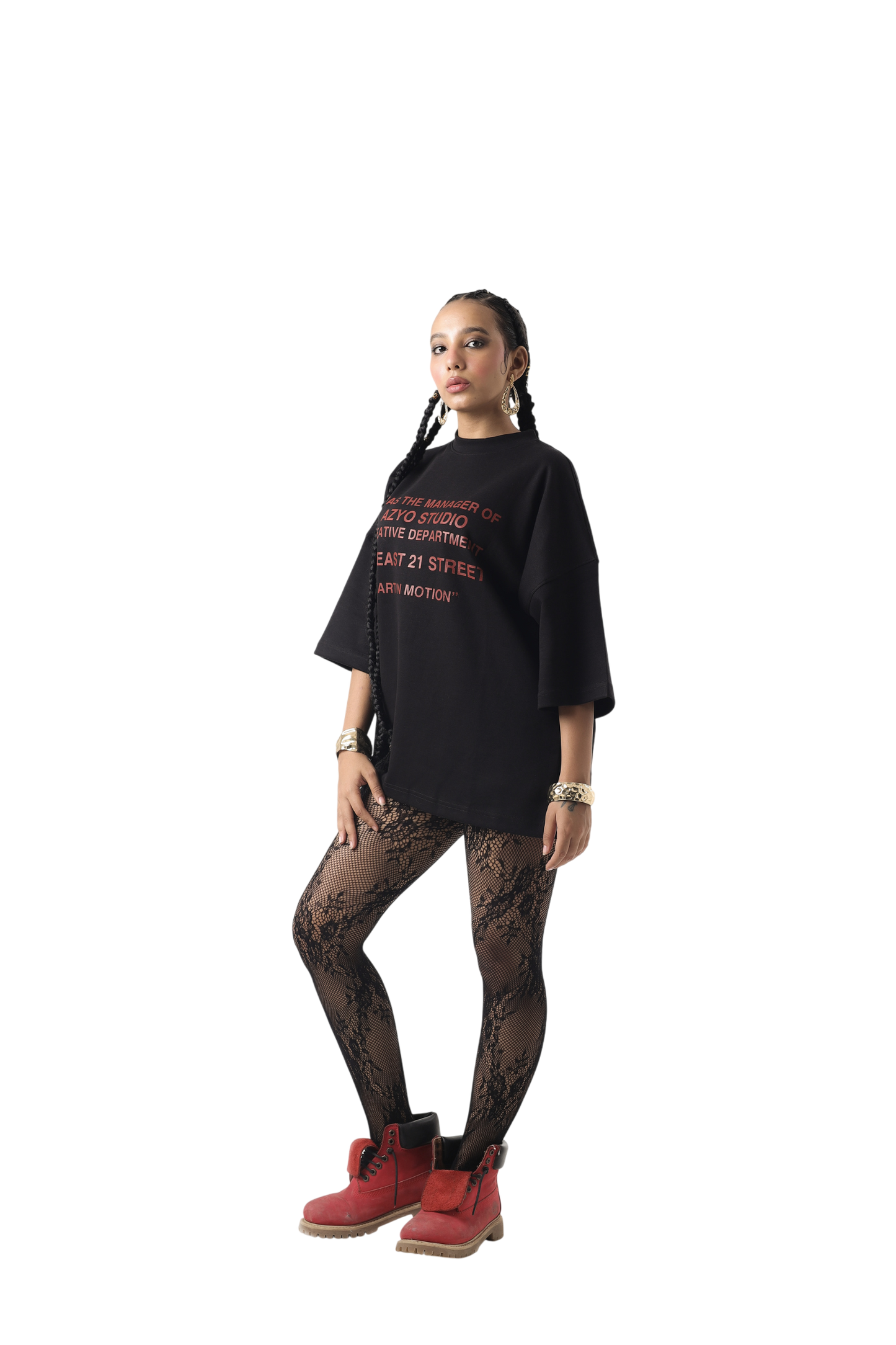 AZYO STUDIO BLACK T-SHIRT
