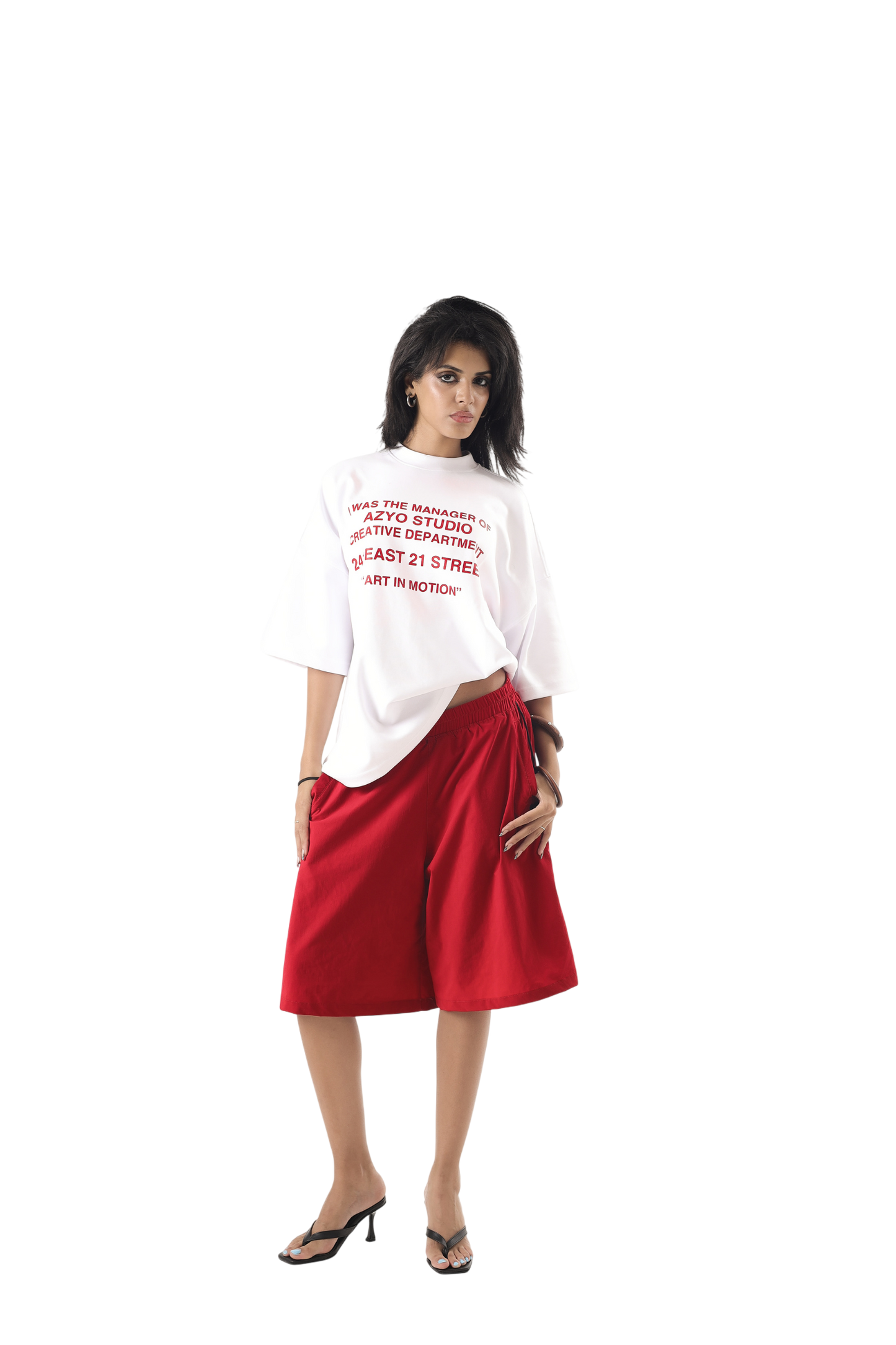 AZYO STUDIO WHITE T-SHIRT