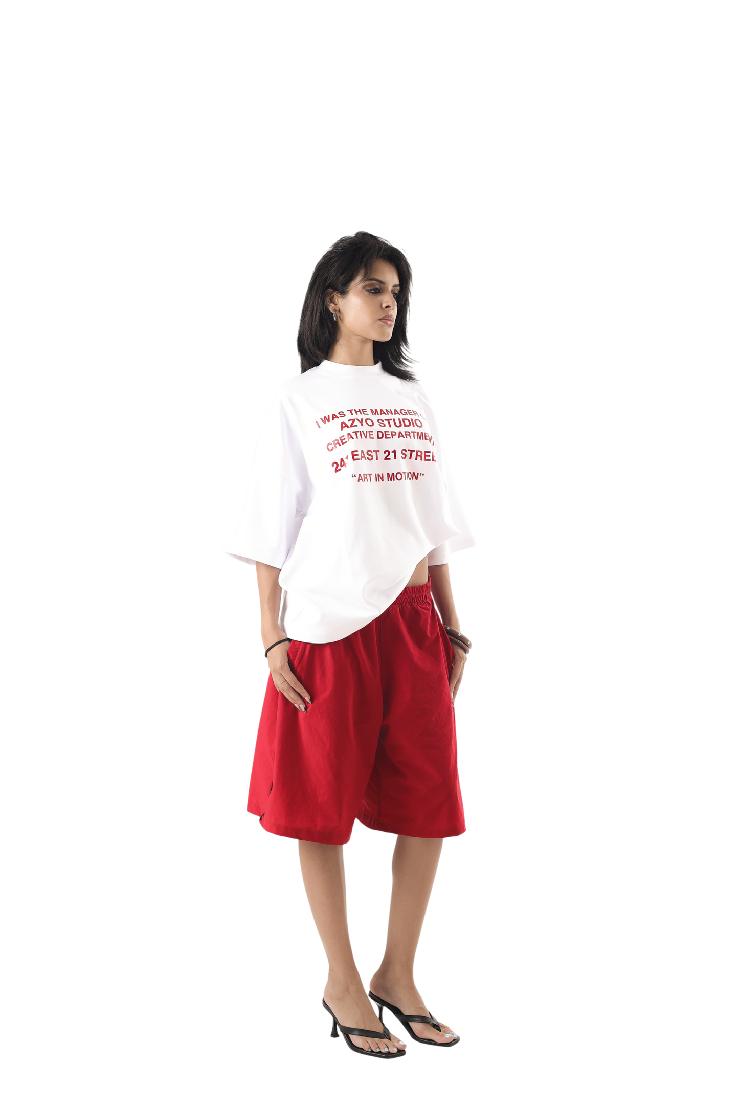 AZYO STUDIO WHITE T-SHIRT