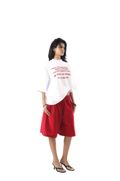 AZYO STUDIO WHITE T-SHIRT