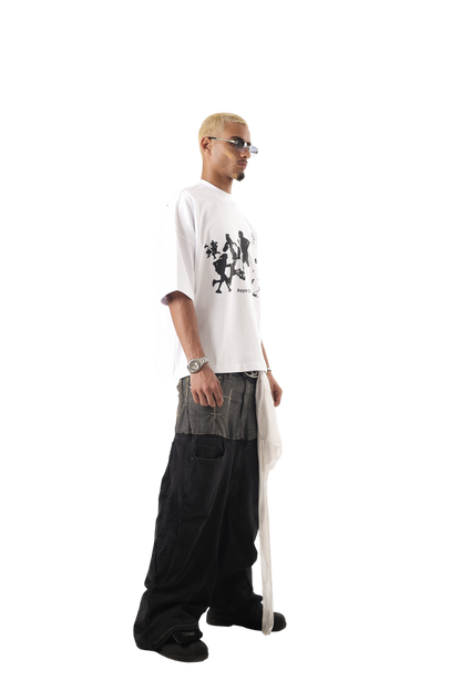 AZYO RAW WHITE T-SHIRT