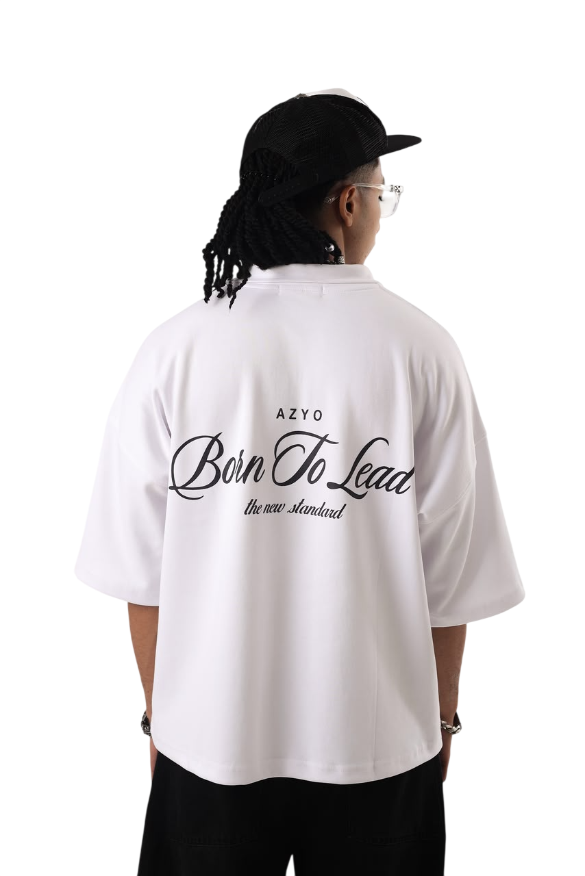 BACK TO LEAD WHITE POLO