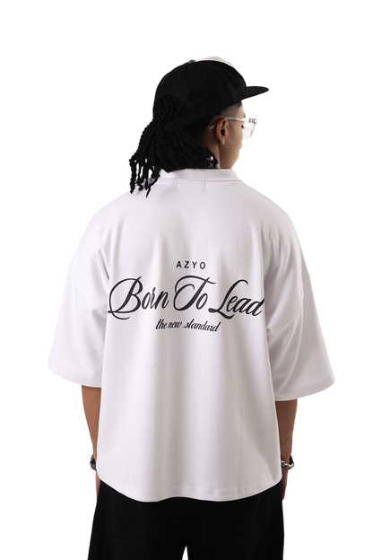 BACK TO LEAD WHITE POLO